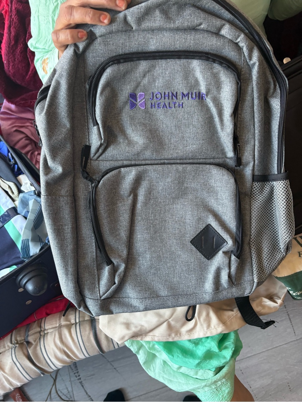 Gray Men's Backpack
